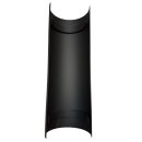 Ofenrohr Hitzeschutzschild für gerades Rohr 465 mm DN 130 schwarz metallic
